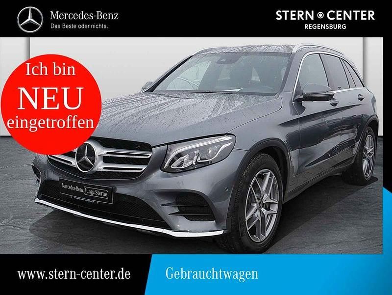 Metalliclack selenitgrau Gebraucht 2018 Mercedes GLC220 AMG SUV | 31.890 € (Etwas zu teuer) - Bild 1/4