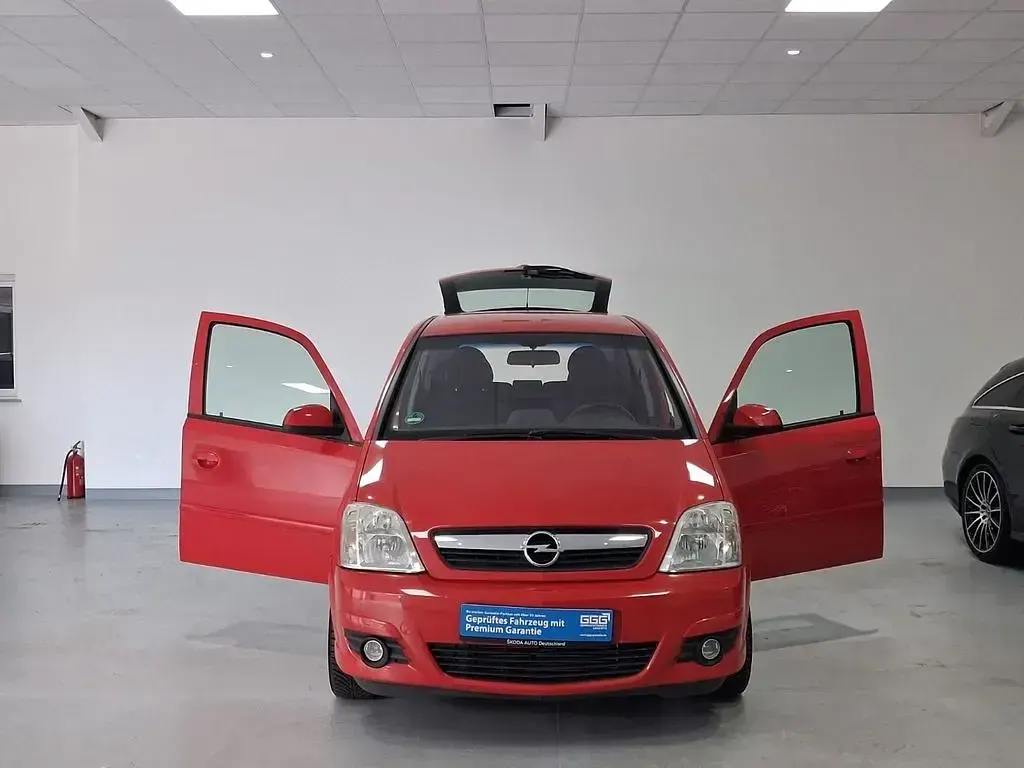 Gebraucht Opel Meriva Edition 105 PS (77 kW) 2007 Rot Van / Kleinbus