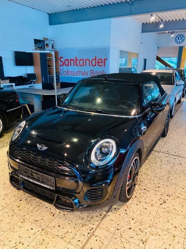 Schwarz Gebraucht 2017 Mini John Cooper Works Cabriolet Cabrio | 22.900 € (Fairer Preis) - Bild 1/4