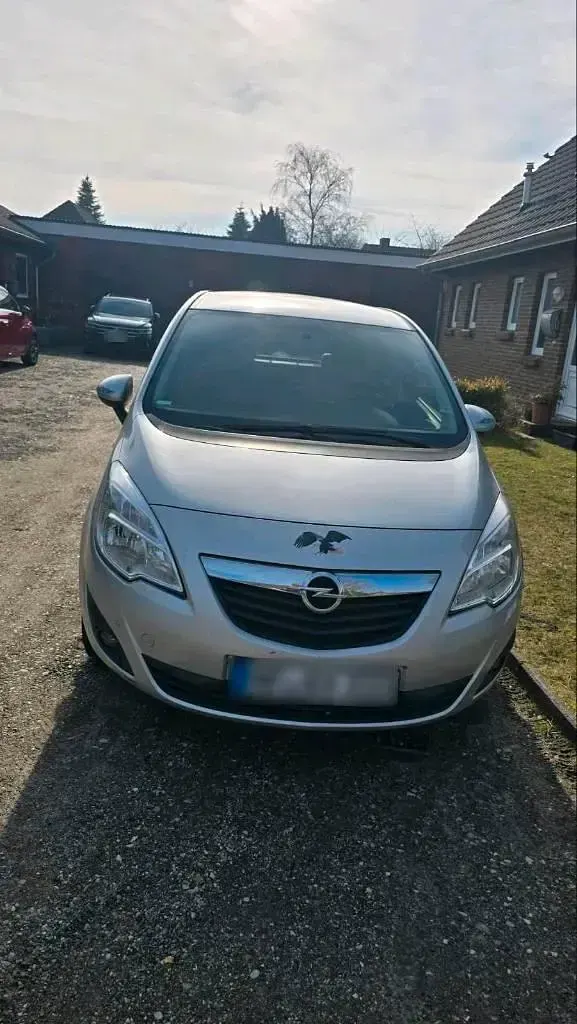Gebraucht Opel Meriva 110 PS (80 kW) 2012 Silber Van / Kleinbus