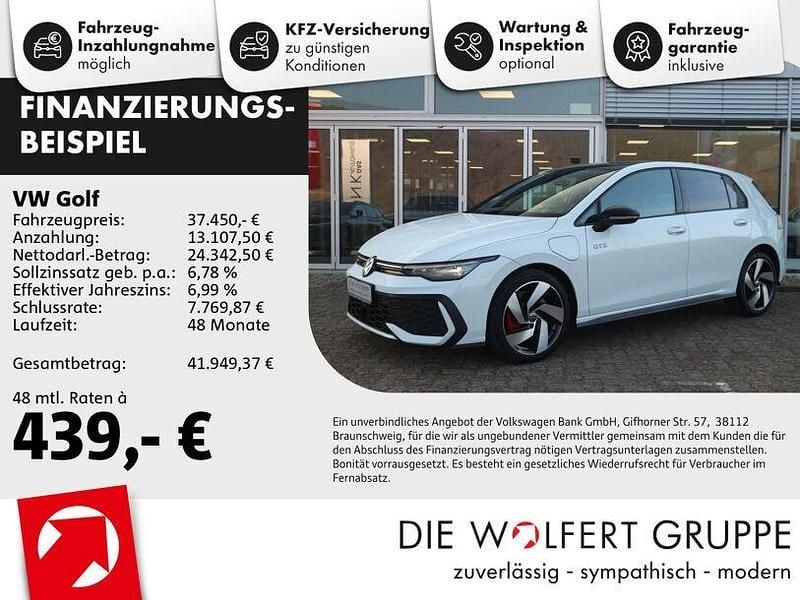 Gebraucht VW Golf VIII GTE 272 PS (200 kW) 2025 Weiss Limousine