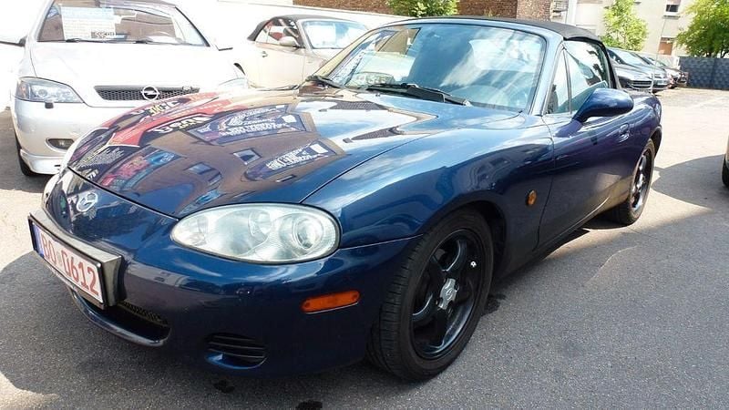 Blau Gebraucht 2001 Mazda MX5 Cabrio | 3.450 € (Superpreis) - Bild 1/4
