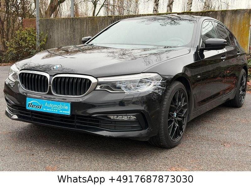 Schwarz Gebraucht 2016 BMW 530 Sport Line Limousine | 17.750 € (Fairer Preis) - Bild 1/4