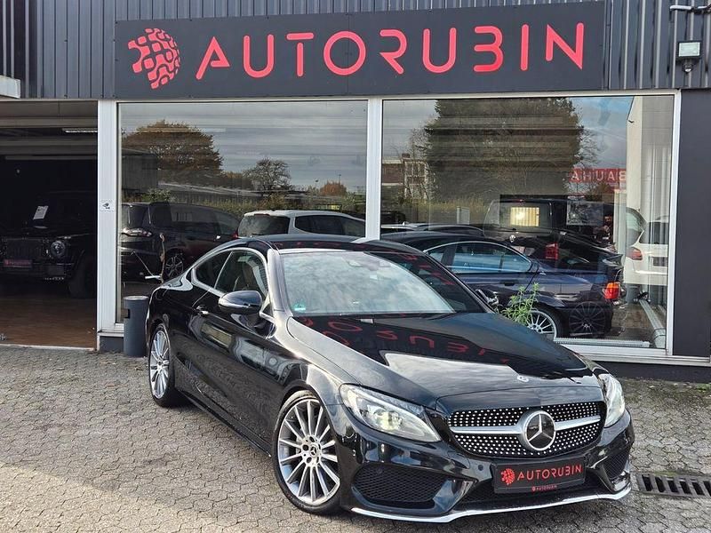 Schwarz Gebraucht 2017 Mercedes C220 AMG Coupé | 20.700 € (Etwas zu teuer) - Bild 1/4