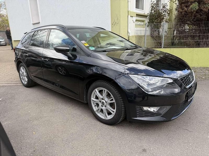 Gebraucht Seat Leon FR 179 PS (131 kW) 2014 "universo" schwarz Kombi