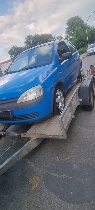 Gebraucht Opel Corsa 58 PS (42 kW) 2001 Blau Kleinwagen