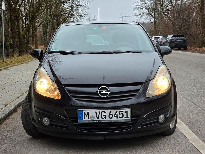 Gebraucht Opel Corsa 87 PS (63 kW) 2010 Schwarz Kleinwagen
