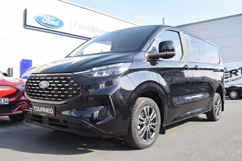 Schwarz Neu 2025 Ford Tourneo Custom Titanium Van / Kleinbus | 55.950 € (Fairer Preis) - Bild 1/4