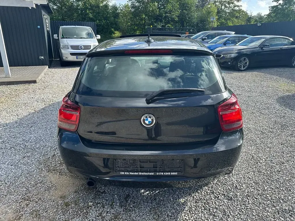 Gebraucht BMW 118 Advantage 170 PS (125 kW) 2013 Schwarz Kleinwagen