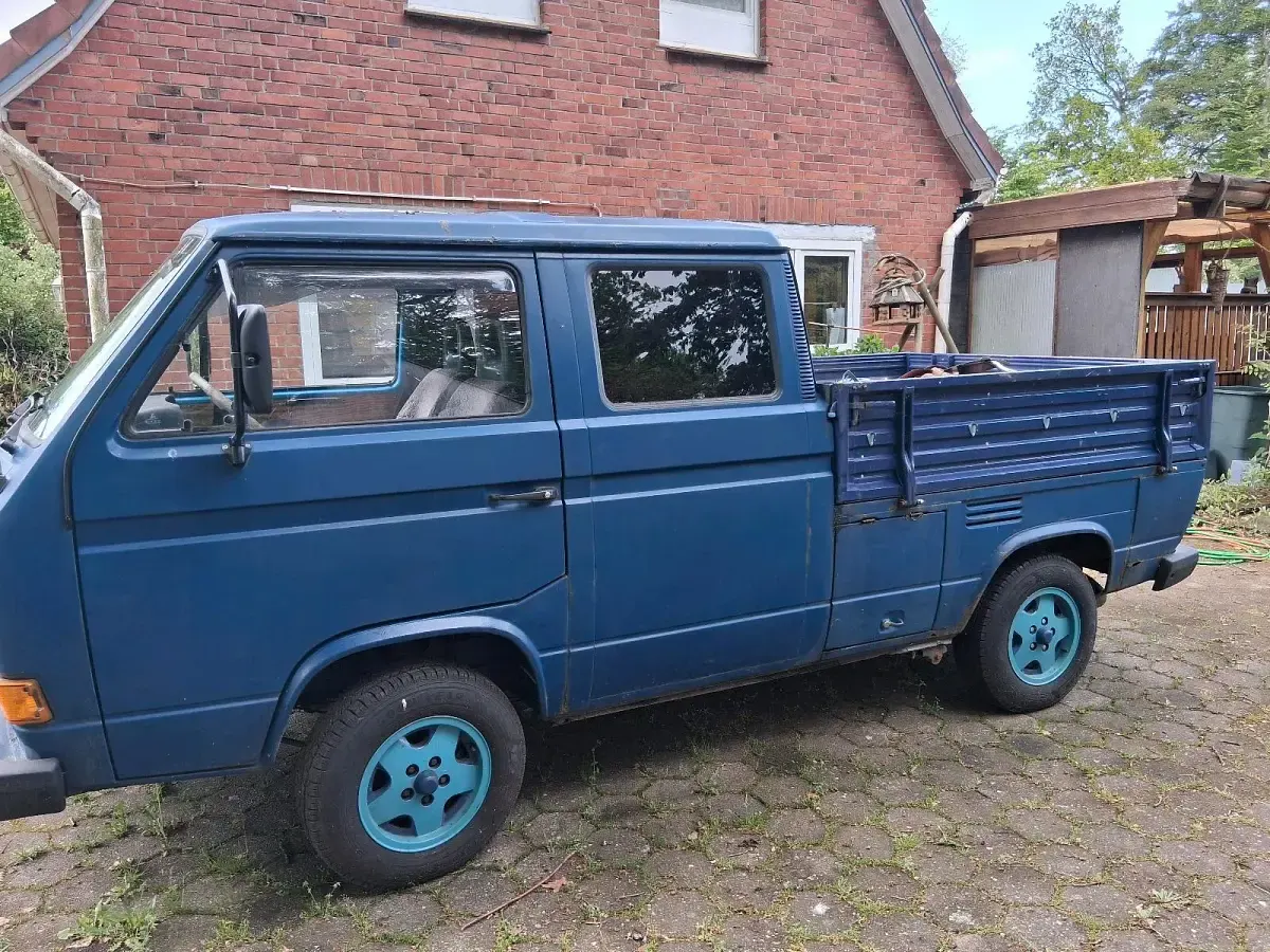 Gebraucht VW T3 69 PS (50 kW) 1989 Blau Van