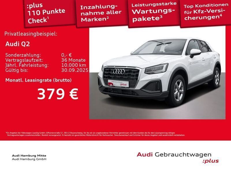 Arkonaweiß Gebraucht 2024 Audi Q2 Ambiente SUV | 30.477 € (Fairer Preis) - Bild 1/3
