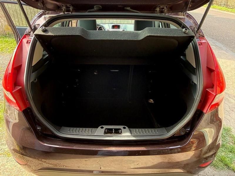 Gebraucht Ford Fiesta Titanium 75 PS (55 kW) 2010 Rot Kleinwagen