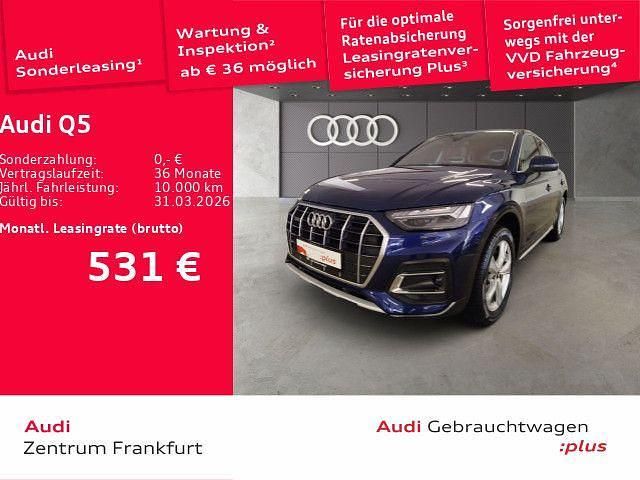 Gebraucht Audi Q5 Advanced 299 PS (219 kW) 2025 Navarrablau metallic/navarrabl SUV