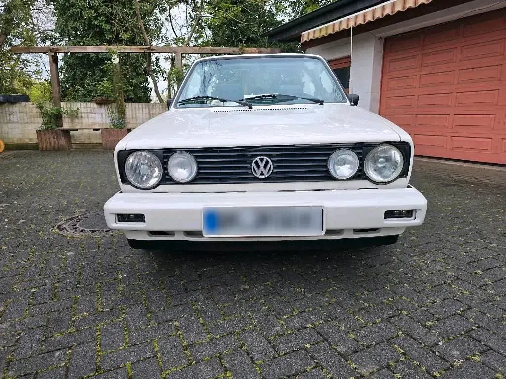 Gebraucht VW Golf Cabriolet 98 PS (72 kW) 1990 Weiß Cabrio