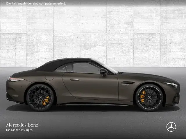 Gebraucht Mercedes SL55 AMG Premium Plus 476 PS (350 kW) 2024 Grau Cabrio