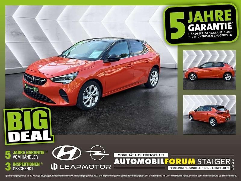Power orange/dynamik orange Gebraucht 2022 Opel Corsa Elegance Kleinwagen | 13.680 € (Fairer Preis) - Bild 1/4