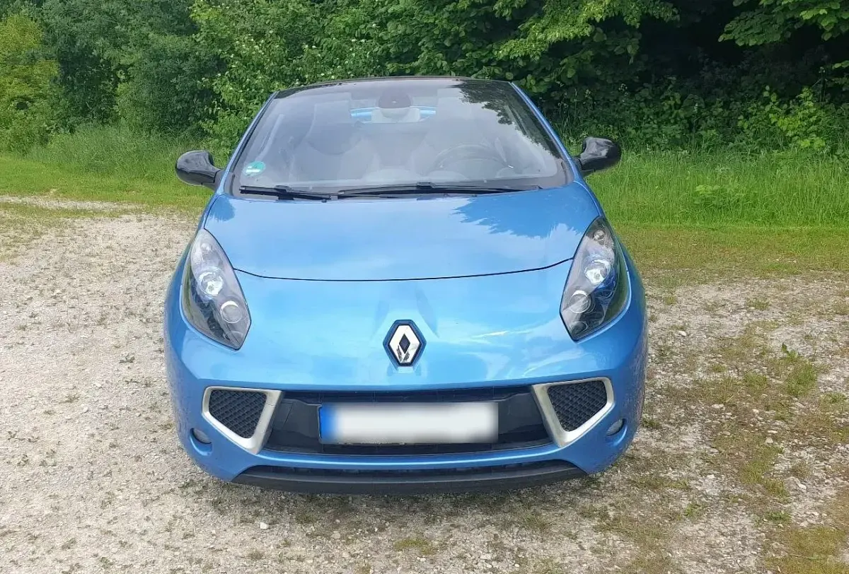 Gebraucht Renault Wind 102 PS (75 kW) 2012 Blau Cabrio