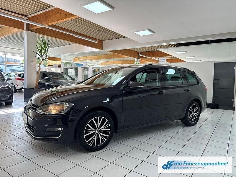 Gebraucht VW Golf VII Allstar 150 PS (110 kW) 2016 Schwarz Kombi