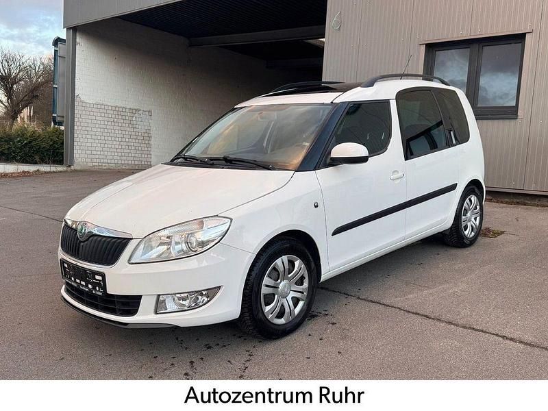 Gebraucht Skoda Roomster Plus Edition 105 PS (77 kW) 2012 Weiß Van / Kleinbus