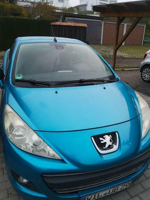 Gebraucht Peugeot 207 CC Platinum 111 PS (81 kW) 2011 Blau Cabrio