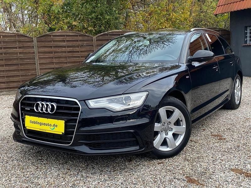 Gebraucht Audi A6 S-Line 204 PS (150 kW) 2013 Phantomschwarz perleffekt Kombi