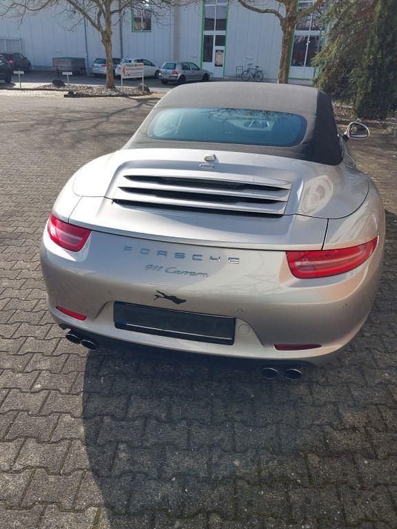 Gebraucht Porsche 911 Carrera Cabriolet 349 PS (256 kW) 2012 Silber Cabrio