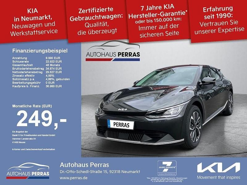 Interstellargrau (metallic) Gebraucht 2023 Kia EV6 SUV | 36.980 € (Fairer Preis) - Bild 1/4