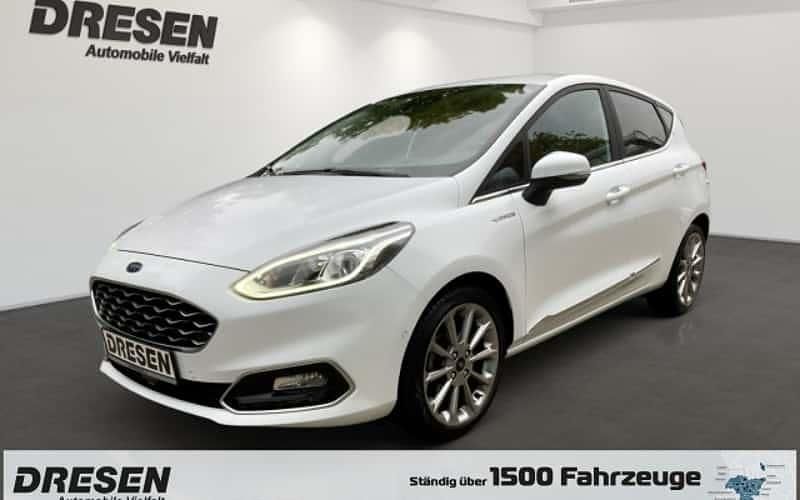 Weiss Gebraucht 2020 Ford Fiesta Vignale Kleinwagen | 14.550 € (Fairer Preis) - Bild 1/4