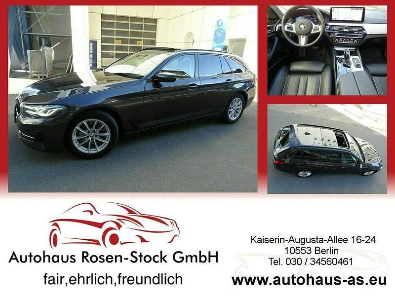 Grau Gebraucht 2022 BMW 520 Shadowline Kombi | 30.900 € (Guter Preis) - Bild 1/4