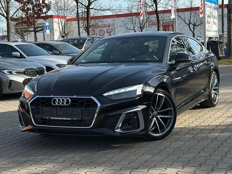 Gebraucht Audi A5 S-Line 190 PS (139 kW) 2020 Schwarz Coupé