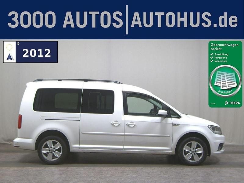Weiß Gebraucht 2020 VW Caddy Maxi Comfortline Van / Kleinbus | 20.980 € (Superpreis) - Bild 1/4