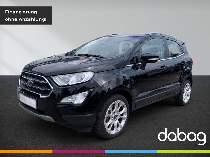 Agate black metallic Gebraucht 2020 Ford Ecosport Cool & Connect SUV | 16.990 € (Fairer Preis) - Bild 1/4