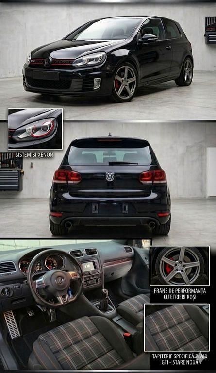 Gebraucht VW Golf VI GTI 211 PS (155 kW) 2011 Schwarz Kleinwagen