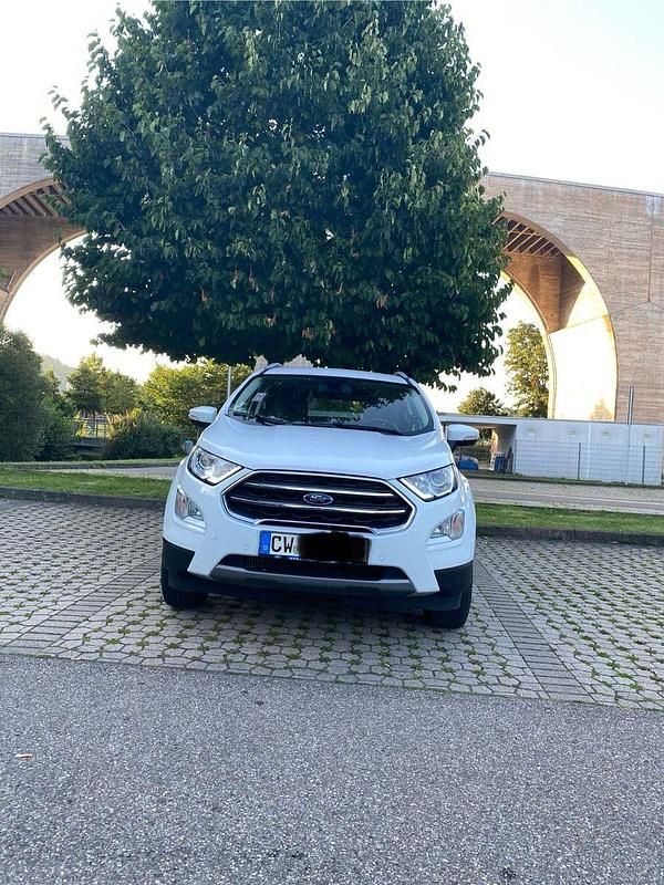 Weiß Gebraucht 2018 Ford Ecosport Titanium SUV | 11.000 € - Bild 1/4