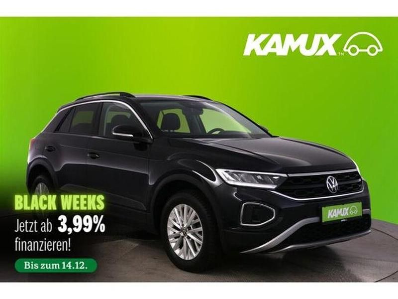 Schwarz Gebraucht 2025 VW T-Roc Life SUV | 19.750 € (Superpreis) - Bild 1/3