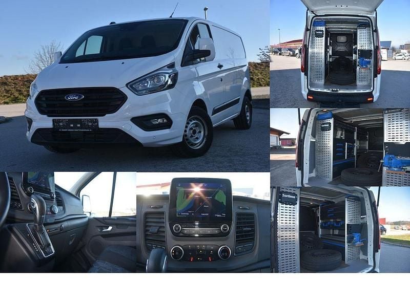 Gebraucht Ford Transit Custom Trend 131 PS (96 kW) 2021 Weiß Van / Kleinbus