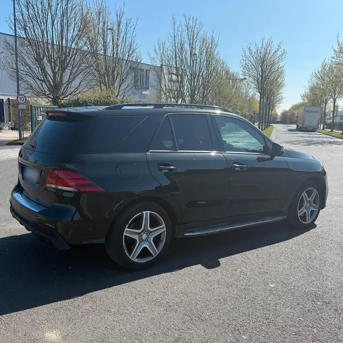 Gebraucht Mercedes GLE350 2015 Schwarz SUV