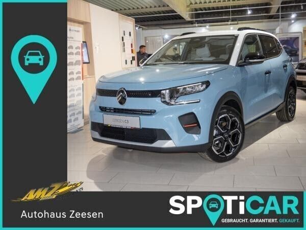 Blau (montecarloblau) Neu 2025 Citroën e-C3 Kleinwagen | 26.646 € (Fairer Preis) - Bild 1/4