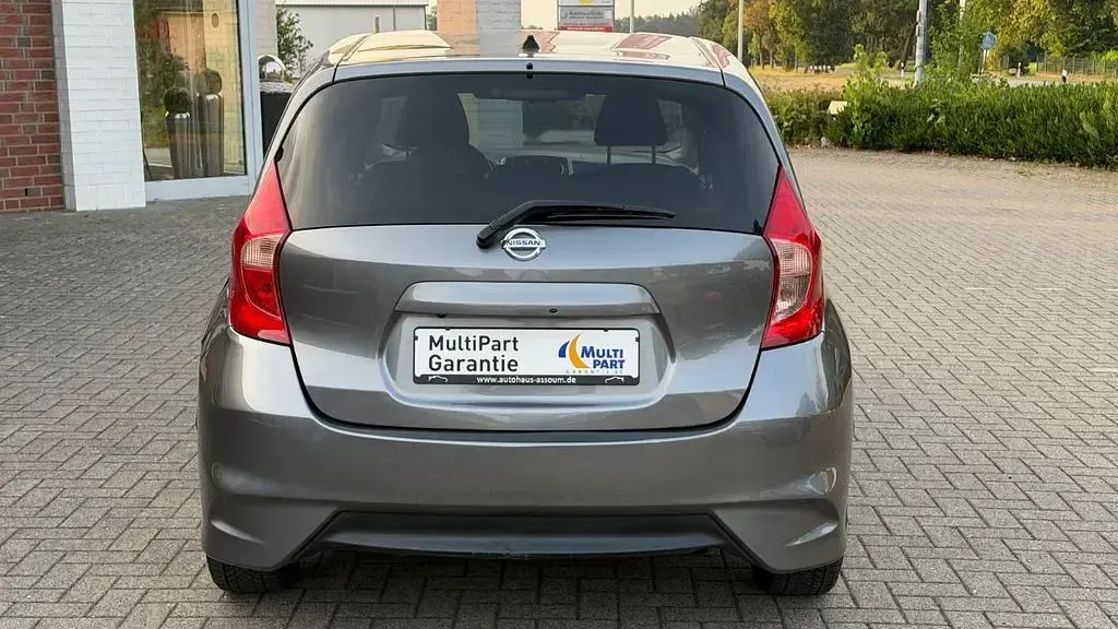Gebraucht Nissan Note N-TEC 80 PS (58 kW) 2015 Grau Kleinwagen