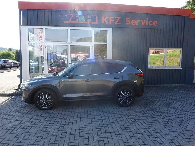 Grau Gebraucht 2017 Mazda CX-5 Sports-Line SUV | 17.990 € (Fairer Preis) - Bild 1/4