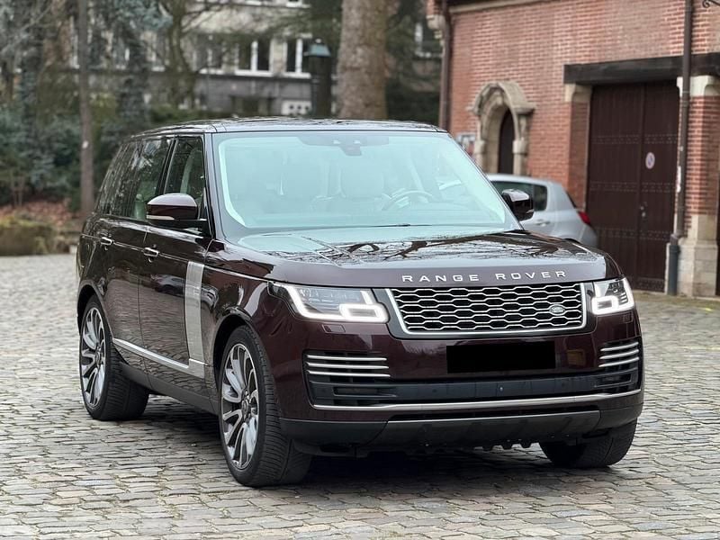 Rot Gebraucht 2018 Land Rover Range Rover Autobiography SUV | 29.990 € (Superpreis) - Bild 1/4