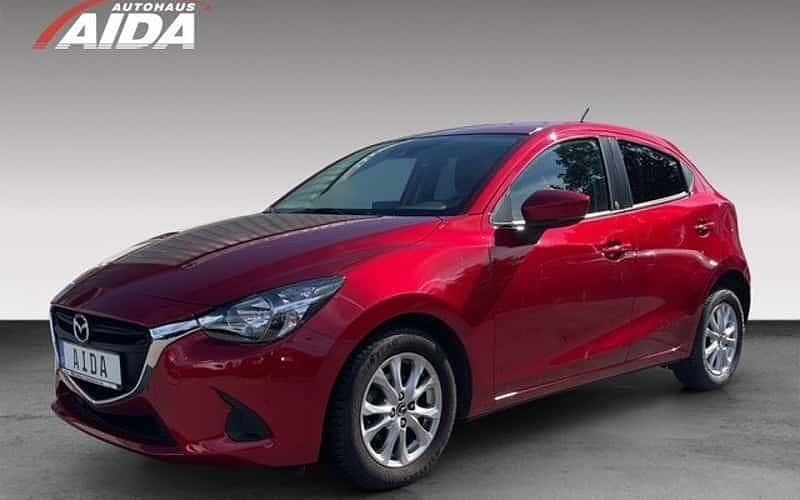 Rot Gebraucht 2019 Mazda 2 Exclusive Limousine | 14.950 € (Fairer Preis) - Bild 1/4