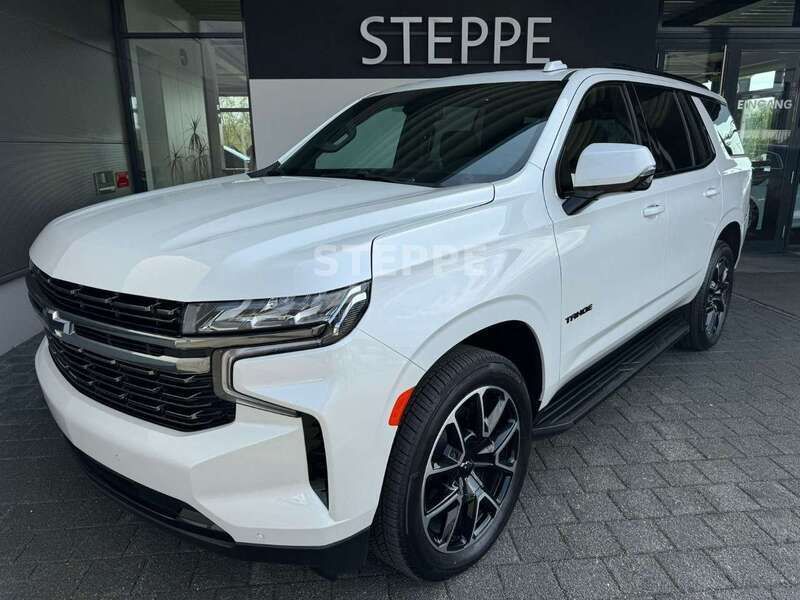 Crystal white tricoat Neu 2024 Chevrolet Tahoe SUV | 75.900 € (Teuer) - Bild 1/4