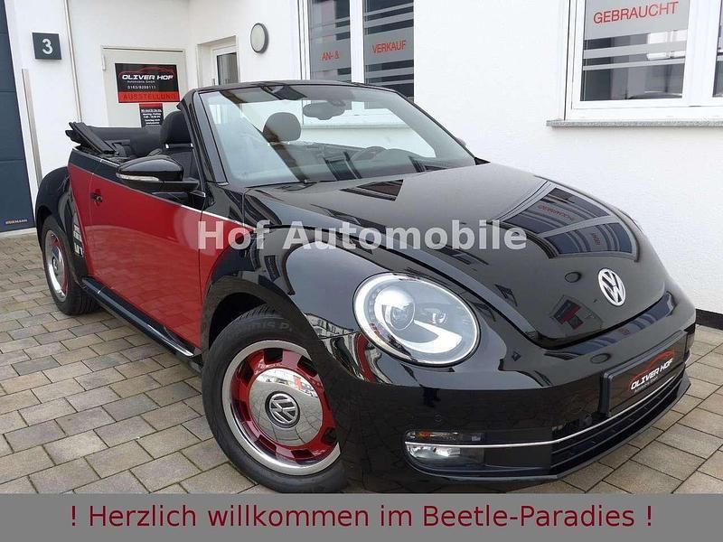 Schwarz Gebraucht 2016 VW Beetle Design Cabrio | 21.370 € (Teuer) - Bild 1/3