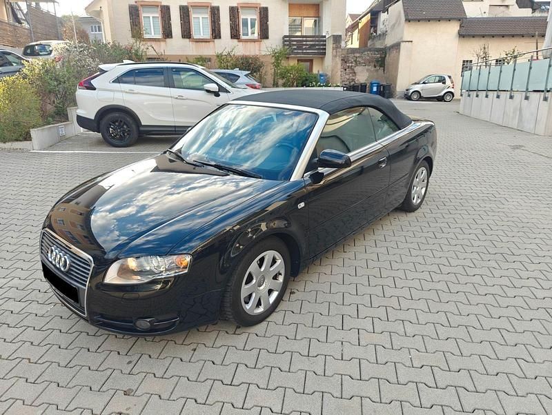 Schwarz Gebraucht 2006 Audi A4 Cabriolet Cabrio | 4.900 € (Superpreis) - Bild 1/4