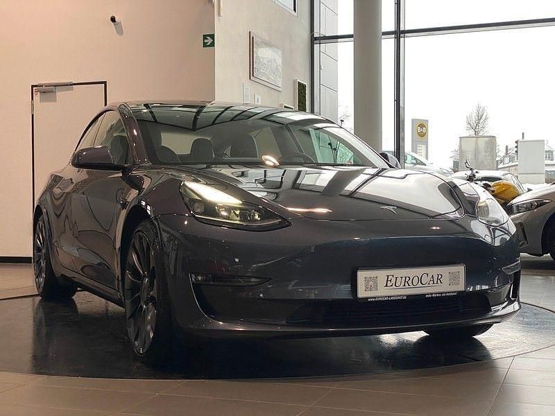 Gebraucht Tesla Model 3 Performance 377 kW (513 PS) 2022 Grau Limousine