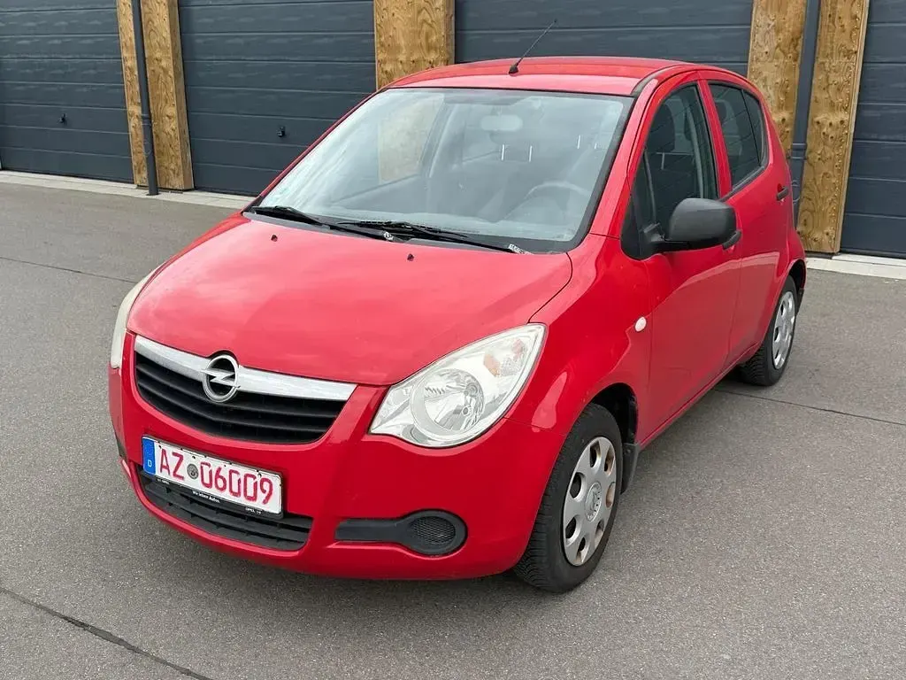 Gebraucht Opel Agila Edition 68 PS (50 kW) 2010 Rot Kleinwagen