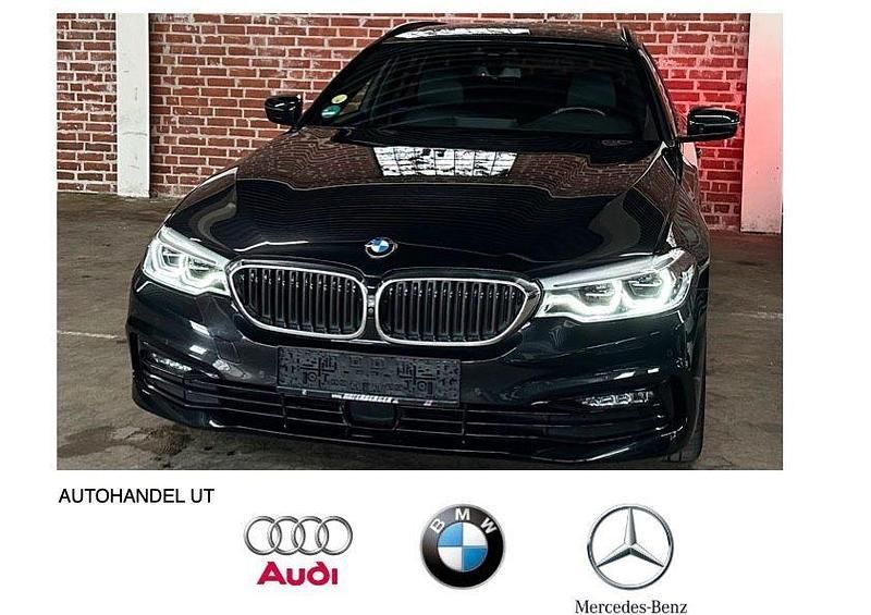 Schwarz Gebraucht 2018 BMW 530 Sport Line Kombi | 28.800 € (Fairer Preis) - Bild 1/4
