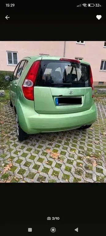 Gebraucht Suzuki Splash Basic 65 PS (47 kW) 2009 Grün Kleinwagen