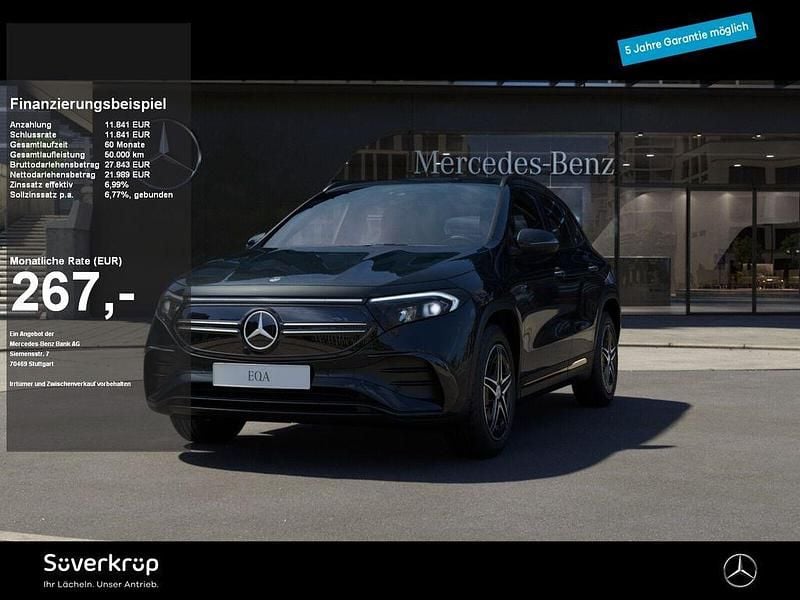 Schwarz Gebraucht 2023 Mercedes EQA300 AMG SUV | 33.830 € (Superpreis) - Bild 1/2